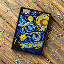 Bead embroidery kit on artificial leather FLBB-058