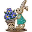 Bead embroidery kit on wood FLK-425