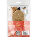 Bead embroidery kit on wood FLK-436