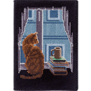 Cross-stitch kit on artificial leather FLHL-047