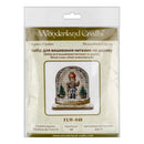 Christmas Soldier Cross-stitch kit on wood FLW-048