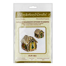 Cross-stitch kit on wood FLW-061