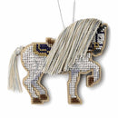 Wooden Bead Embroidery Kit Forest Stallion (Double-Sided) FLK-594