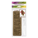 Cardboard Embroidery Kit Bookmark - Roses WLZ-003