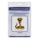 Cross-stitch kit on a plastic base FLX-025
