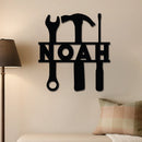Name in Tools Sign