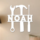 Name in Tools Sign