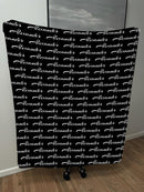 Create your own Cozy Plush Fleece blanket with a name repeating over the entire Blanket - Arizonia