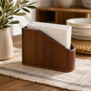 Handcrafted Walnut & Oak Wood Napkin Holder | Muliple Designs | Raising Grain Wood Works