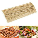 Natural bamboo bbq skewers 100pcs kitchen grilling tool