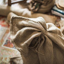 Natural Burlap Bag Set of 3