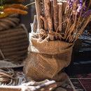 Natural Burlap Bag Set of 3