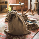 Natural Burlap Bag Set of 3