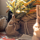 Natural Burlap Bag Set of 3