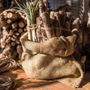 Natural Burlap Bag Set of 3