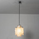 Natural Tiered Capiz Shell Chandelier