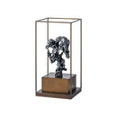 Natural green taihu stone coral sculpture living room decor
