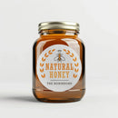 Natural Honey Bee Canning Labels