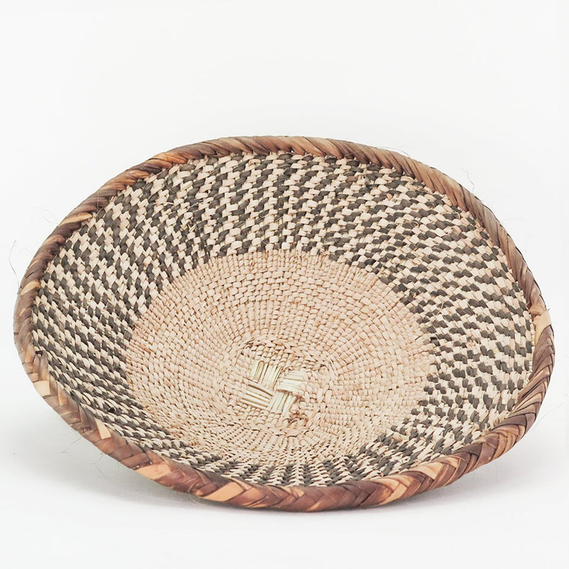 Two Tone Woven African Baskets | Multiple Sizes & Styles