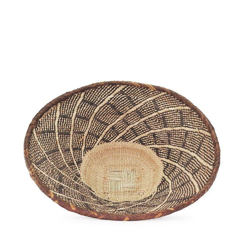 Two Tone Woven African Baskets | Multiple Sizes & Styles