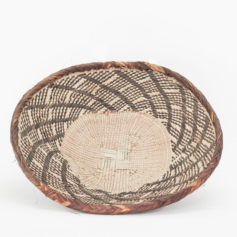 Two Tone Woven African Baskets | Multiple Sizes & Styles