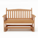 SimplyPoly Amish Made Mission Recycled Plastic Porch Glider