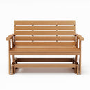 SimplyPoly Amish Made Signature Recycled Plastic Porch Glider