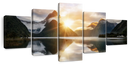 Milford Sound Mountain Sunrise Wall Art