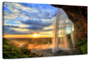 Mountain Waterfall Wall Art