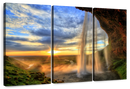 Mountain Waterfall Wall Art