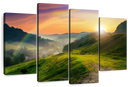 Morning Rainbow Wall Art