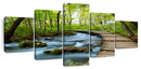 Boardwalk In The Forest Wall Art