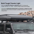 Naturnest Sirius 3 Premium 2XL 3-Person Clamshell Rooftop Tent (SAK62917)