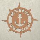Nautical Anchor Family Established Sign