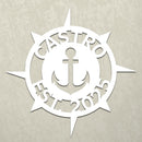 Nautical Anchor Family Established Sign