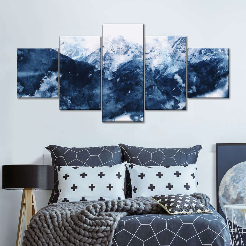 Snowy Mountains Wall Art