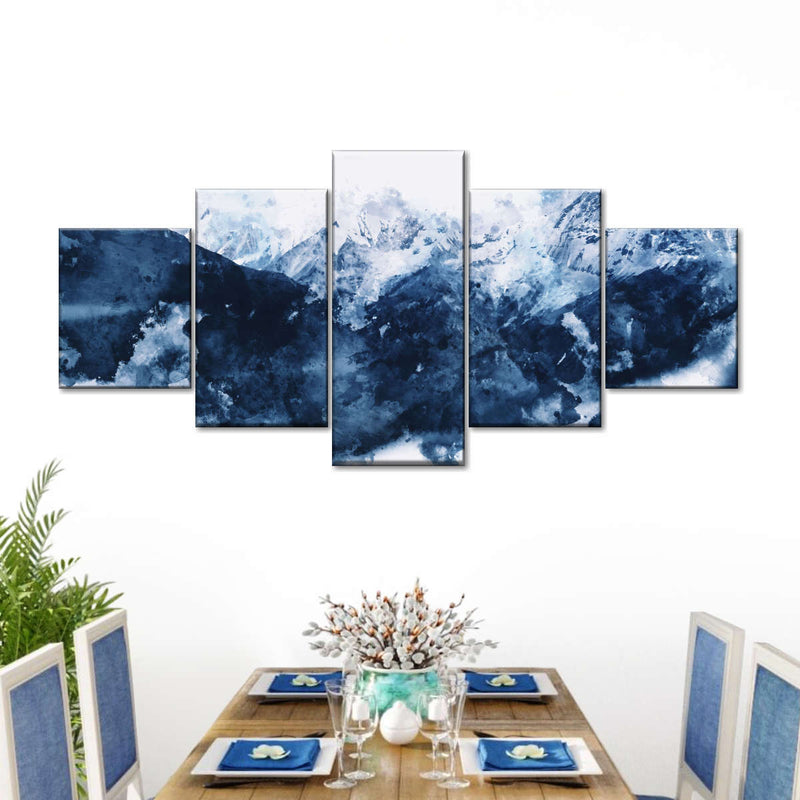 Snowy Mountains Wall Art