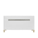 James Martin Chicago 60" Single Bathroom Vanity, Glossy White