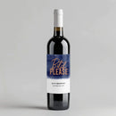 Navy Bitch Please Bridesmaid Wine Label