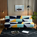 DecorBites™ Bohemian Mandala Futon Sofa Cover - No Armrest Couch Slipcover