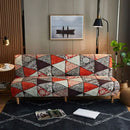 DecorBites™ Bohemian Mandala Futon Sofa Cover - No Armrest Couch Slipcover