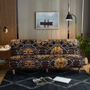 DecorBites™ Bohemian Mandala Futon Sofa Cover - No Armrest Couch Slipcover