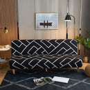 DecorBites™ Bohemian Mandala Futon Sofa Cover - No Armrest Couch Slipcover