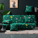 DecorBites™ Bohemian Mandala Futon Sofa Cover - No Armrest Couch Slipcover