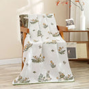 DecorBites™ Cat Bath Towel - 100% Cotton Four-layer Gauze 75*160 CM - High Quality for Adults