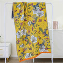 DecorBites™ Cat Bath Towel - 100% Cotton Four-layer Gauze 75*160 CM - High Quality for Adults