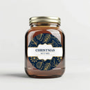 Navy Christmas Canning Label