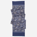 Pasquino - Reversible Silk Scarf - Navy