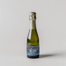 Navy Watercolor Baby Shower Mini Champagne Split Label