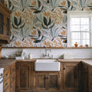 Giant leaves Wallpaper - House Wallpapers